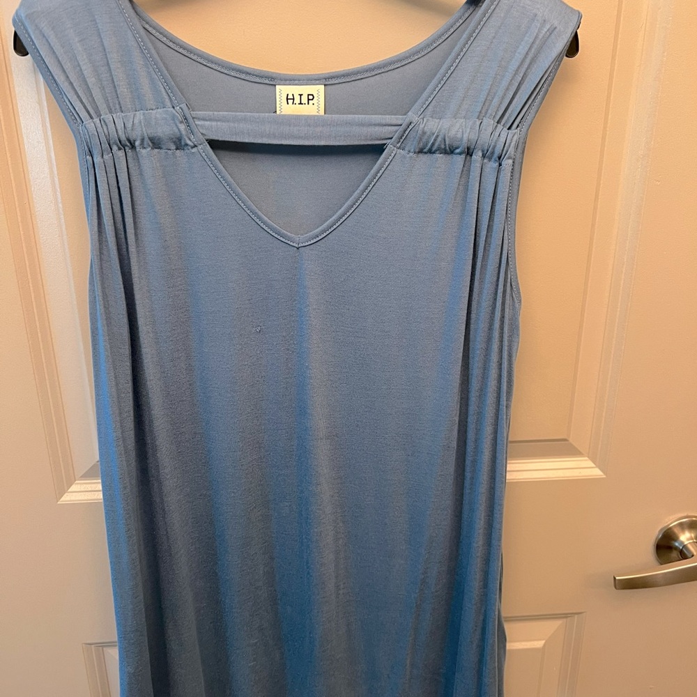 H.I.P. Women’s tank in blue